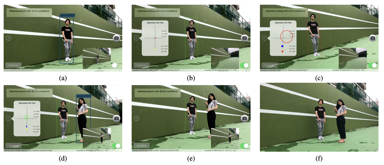 AR selfie system paper figure